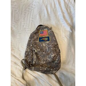 Everest Camo  Backpack w Tarheel Challenge Academy Patch
